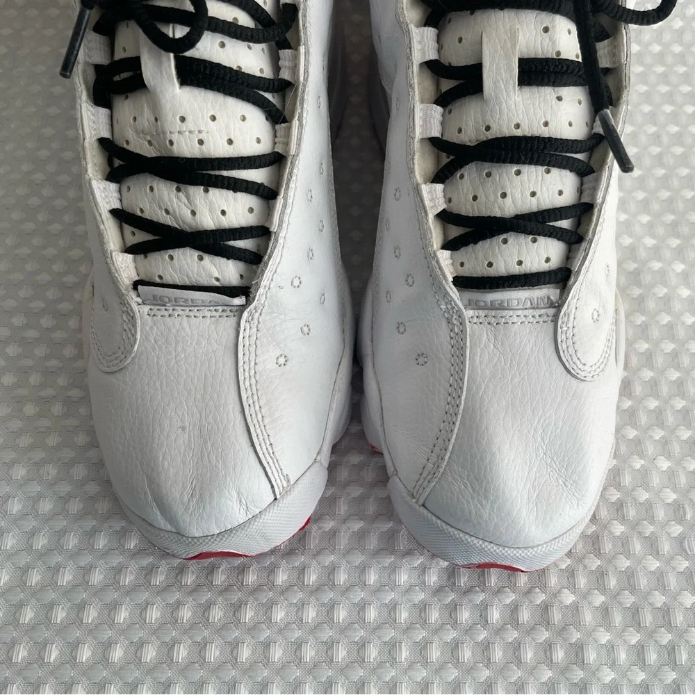 NIKE Air Jordan 13 Retro History Of Flight 2017 White/Red 7Y Women's 8.5 - Picture 3 of 10